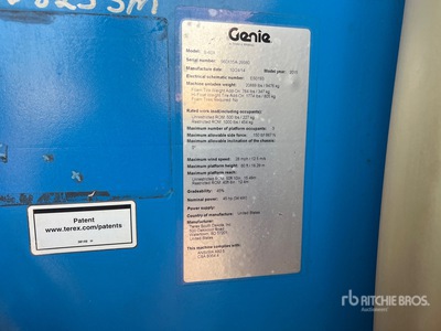 2015 Genie S-60X Telescopic Boom Lift