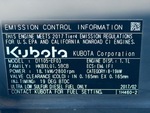 Engine with Emission Label