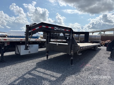 2026 Delco 40 ft T/A Gooseneck Equipment Trailer