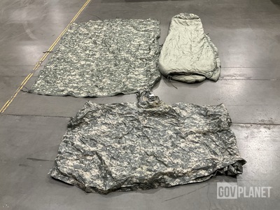 (14) Wet Weather Ponchos, (17) Sleeping Bags & Assorted Items