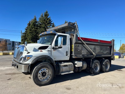 2021 International HV607 6x4 T/A Dump Truck