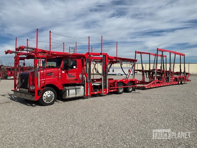 2017 Volvo VAH Car Carrier Truck w/ Cottrell CX-11HCSD T/A Trailer