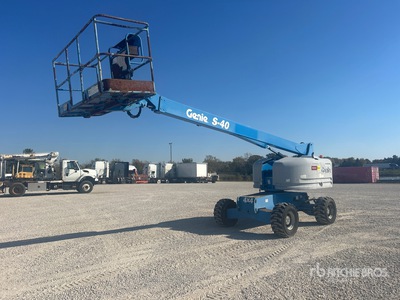2015 Genie S-40 4WD Diesel Nacelle téléscopique