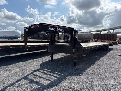 2024 Trailmax Max210S-40 40 ft T/A Gooseneck Equipment Trailer