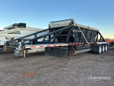 2011 Cross Country Manufacturing LTD Tri/A Belly Dump Trailer