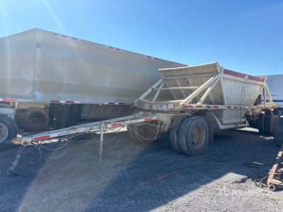 Ranco 23 ft 10 in T/A A-Train Lead Remolque volcador con acoplado