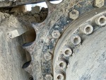 Undercarriage with Left Sprocket