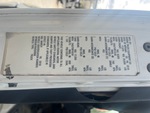General Appearance with Motor Vehicle Safety Standards Label
