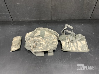 (111) Bandoleer Ammo Pouches, (475) M4 Two Mag Pouches & Assorted Items