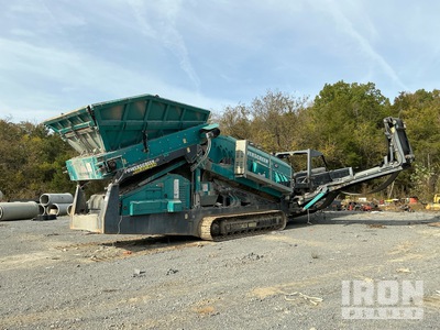 2018 Powerscreen Warrior 1800 Tracked Incline Screen Plant