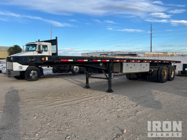 2006 Great Dane 38 ft T/A Flatbed Trailer