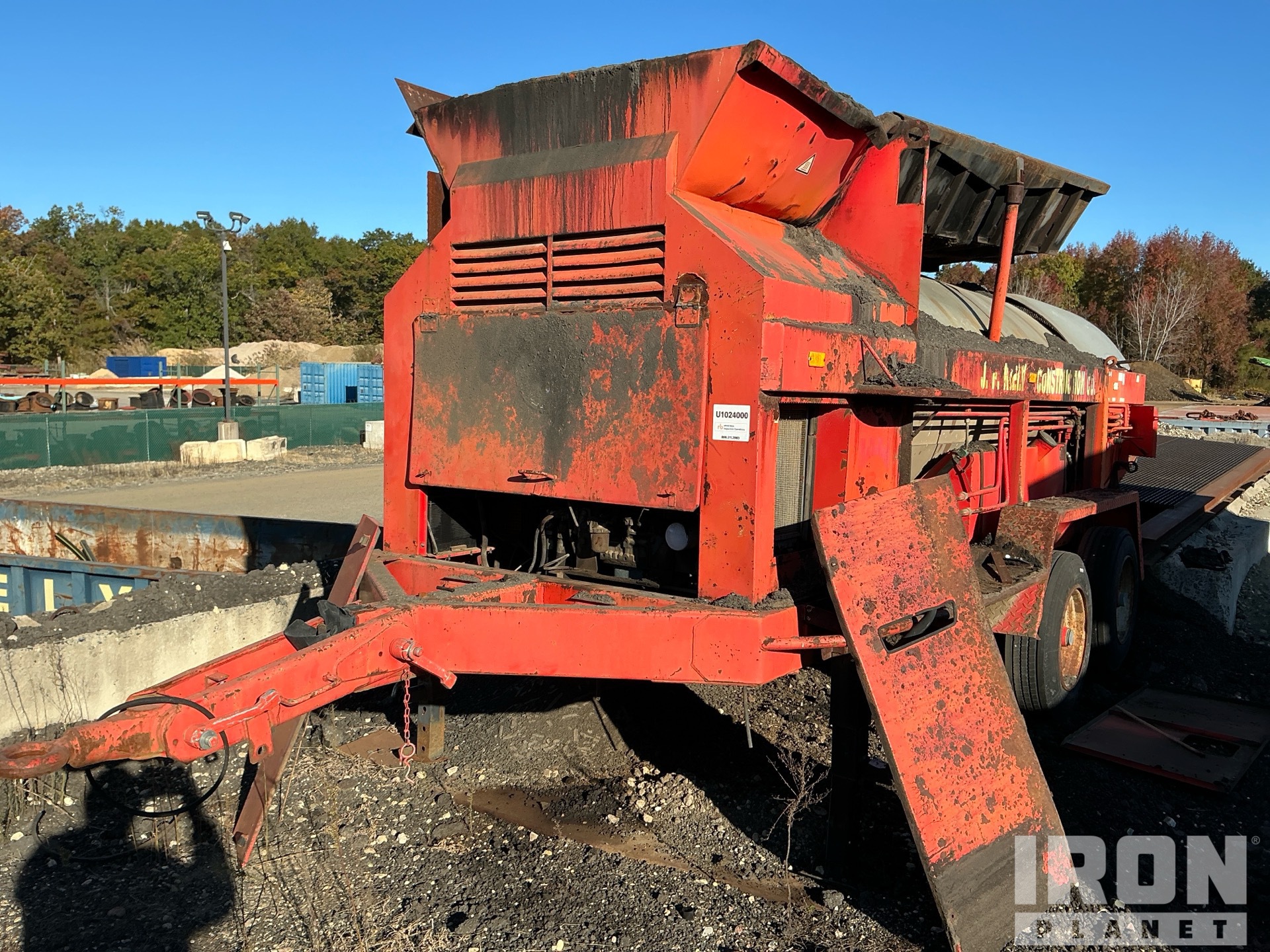 2010 Bagela BA10000 T/A Recycle Asphalt Distributor Trailer