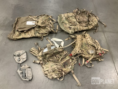 (65) First Aid Kit Pouches, (28) Assault Packs & Assorted Items