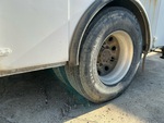 Underbody with Left Rear Drive Tires