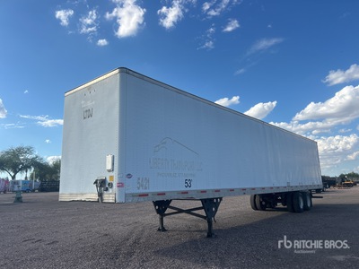 2006 Utility VS2DC 53 ft x 102 in T/A Van Trailer