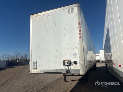 2013 Wabash 53 ft x 102 in T/A Van Trailer