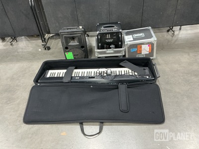 (1) Compact Amplifier, (1) Speaker & Assorted Items