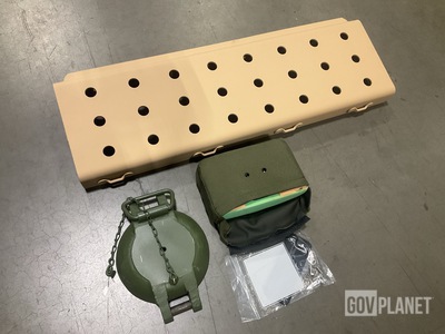 (3) Filler Caps, (2)Trays, (5) Headrest Kits & Assorted Items