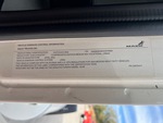 General Appearance with Motor Vehicle Safety Standards Label