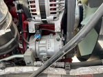 Engine with A/C Compressor