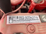 Engine with Emission Label