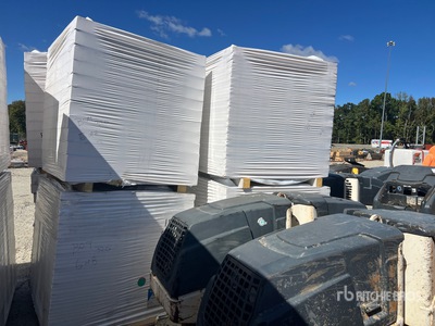 Quantity of (8) 48 in x 48 in Polyiso Insulation