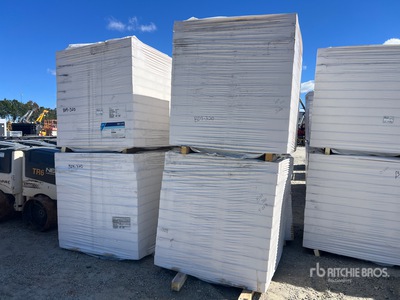 Quantity of (8) 48 in x 48 in Polyiso Insulation
