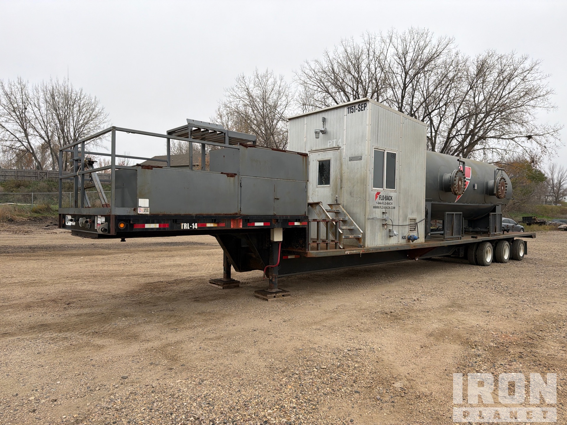 2007 Bromley 275 PSI Trailer Mounted Test Separator