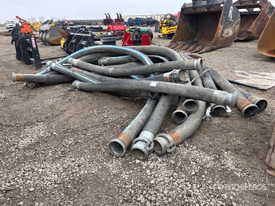 Quantity of 6 in Suction Water Hose