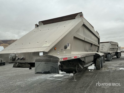 2007 Travis Belly Dump Trailer
