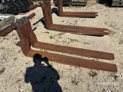 Quantity of (2) Wheel Loader Tines