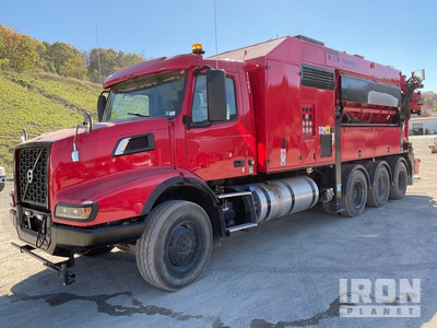 2024 Volvo VHD 8x6 Trenching Truck with Tesmec Clean Fast Trenching Unit