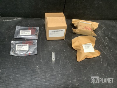 (23) Electrical Contact Brushes, (14) Brackets & Assorted Items