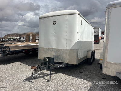14 ft T/A Remorque fermée