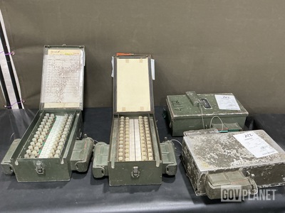 (4) Elco J-1077A/U Distribution Boxes