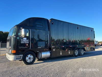 1997 International 9800 6x4 TV production vehicle Van Truck