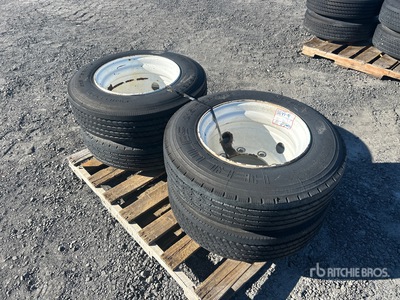 Quantity of (4) 215/75R17.5 Tires