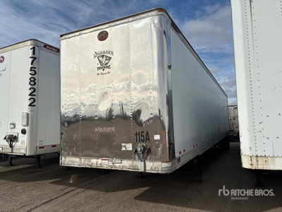 2003 Great Dane 7411TJWA 53 ft x 102 in T/A Van Trailer