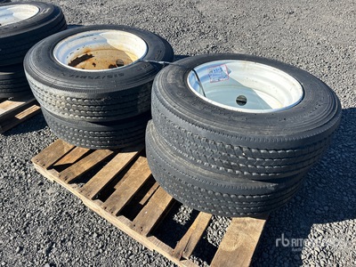 Quantity of (4) 215/75R17.5 Tires