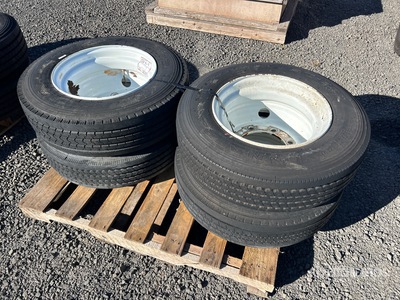Quantity of (4) 215/75R17.5 Tires