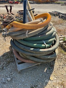 Quantity of (8) 3 in Suction Hoses, (6) Suction Tubes, & (4) Suction Baskets