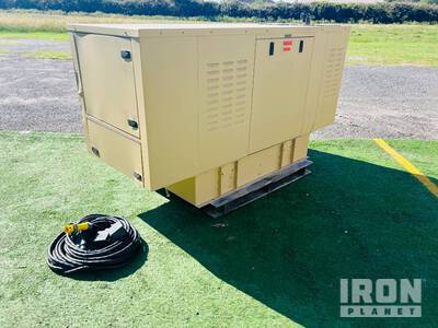 2014 25KW Diesel Generator w/ Power Distribution Cord