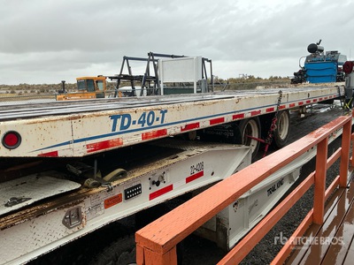 Trailmax TD40T Flatbed Trailer