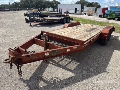 2000 16 ft T/A Equipment Trailer
