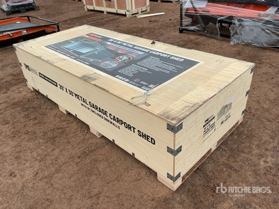 2026 TMG MSC2030F 20 ft x 30 ft Metal Wiata Samochodowa (Unused)