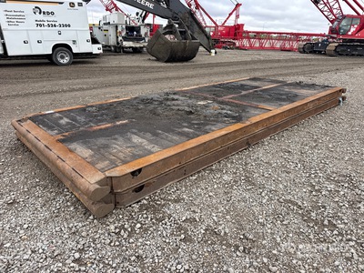 Quantity of (2) 8 ft x 20 ft 4 in Maty podsuwnicowe