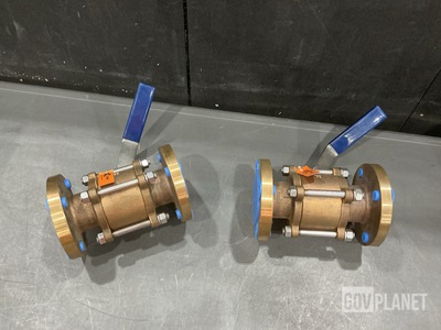 (2) Stealth Supply SPN-H0L-A-Z924 Ball Valves