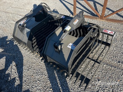Stout HD82-3 82 in Skeleton Skid Steer Grapple (Unused)