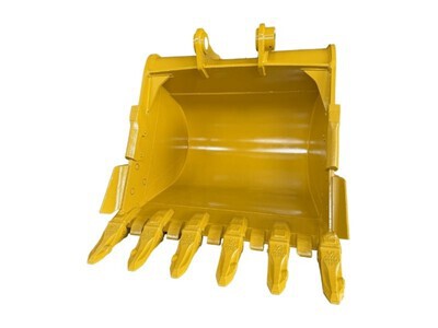 2026 HW CAT330-60HDB 60 in 1.60 m3 Heavy Duty Digging Excavator Bucket - Fits Cat 330 (Unused)