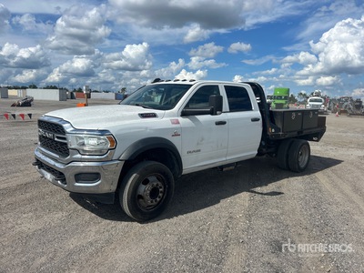 2019 Ram 4500 4x4 Crew Cab Flatbed Truck
